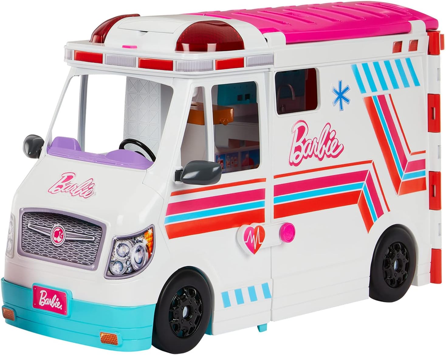Barbie Conjunto Clínica de Atenção Médica - Brinquedo para Crianças a Partir de 3 Anos