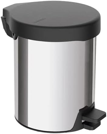 Lixeira com Pedal Tramontina 5L Aço Inox AISI 430
