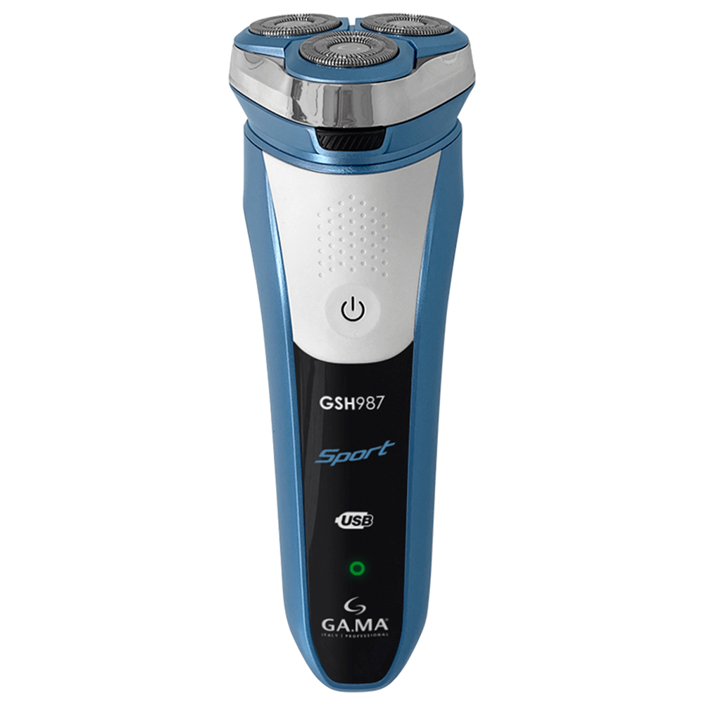 Barbeador Gama Sport 3 Lâminas à Prova d'água Sem Fio GSH987