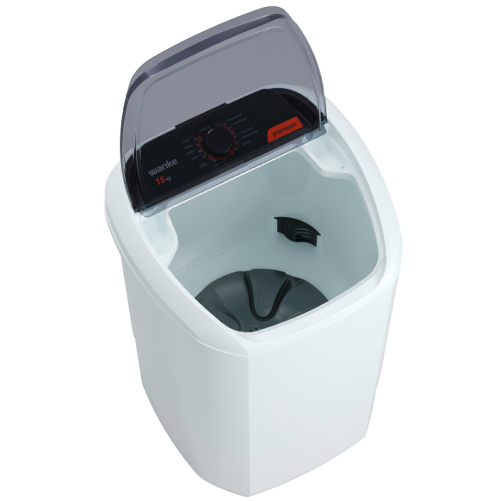 Tanquinho Wanke Premium 15kg Semiautomático 10 programas LWBE150T3 — foto 5
