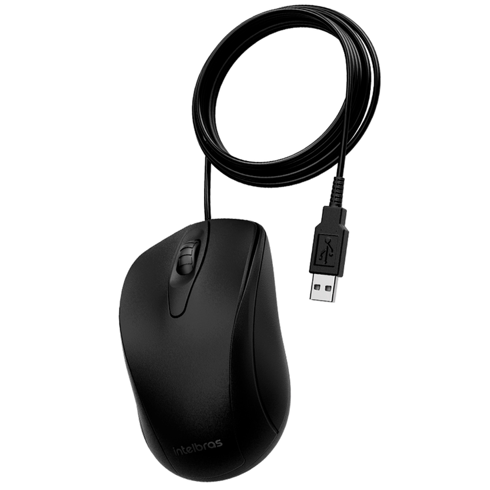 Mouse Intelbras MC120 com Fio USB 1000dpi — foto 5
