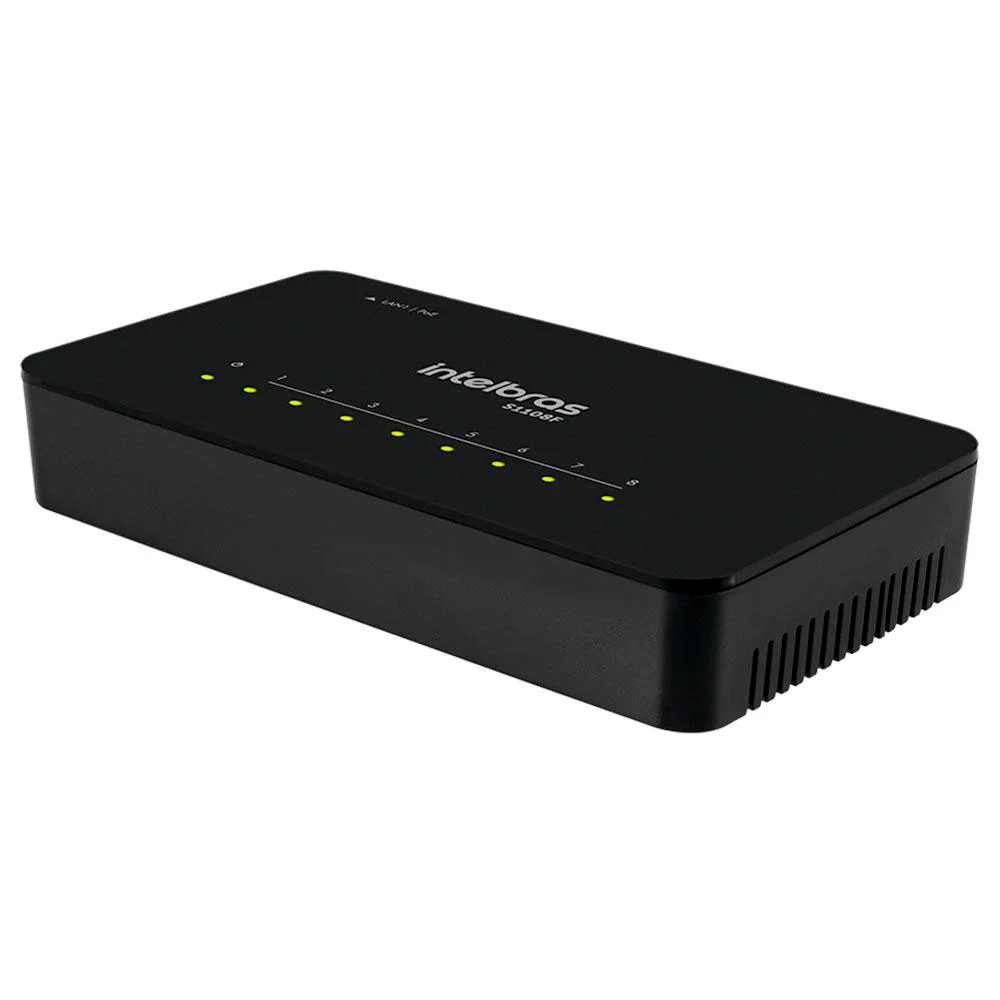 Switch Intelbras S1108F 10/1000Mbps 8 Portas 4760117 — foto 4