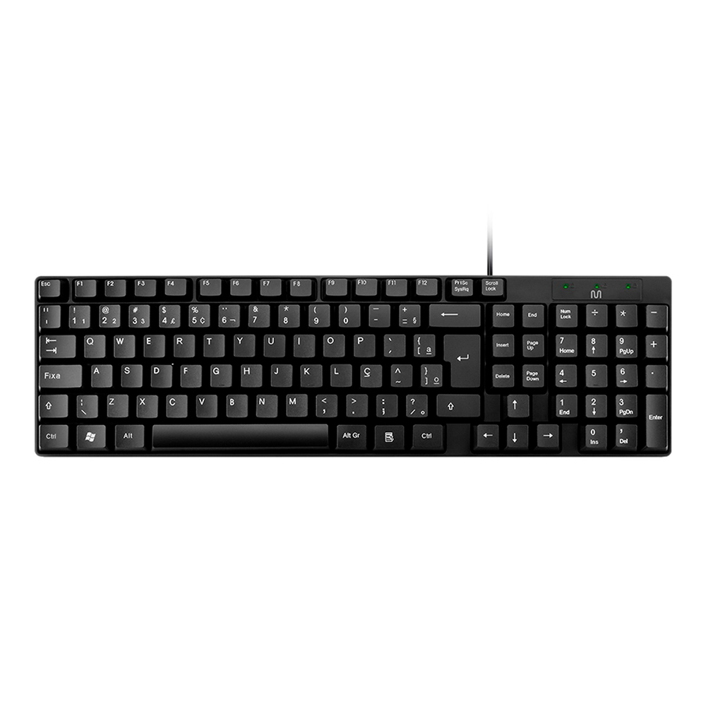 Teclado com Fio e Plug & Play TF100 Multi