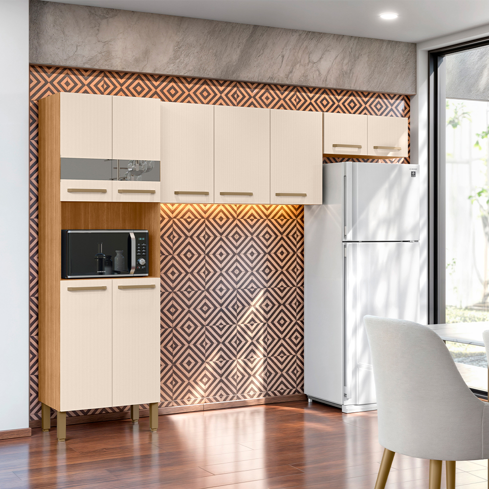 Cozinha Compacta 9 Portas Versalhes Kit's Paraná — foto 6