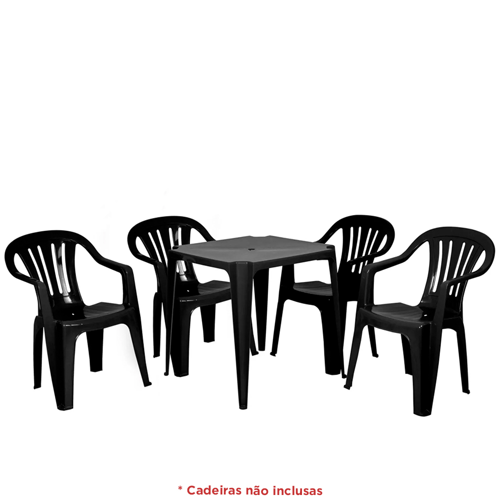 Mesa de Plástico Mor Suporta até 30kg — foto 7