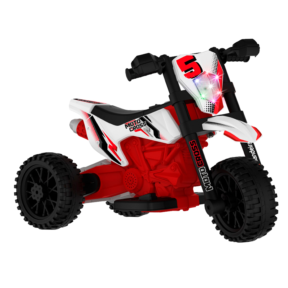 Moto Elétrica Infantil Cross Bandeirante