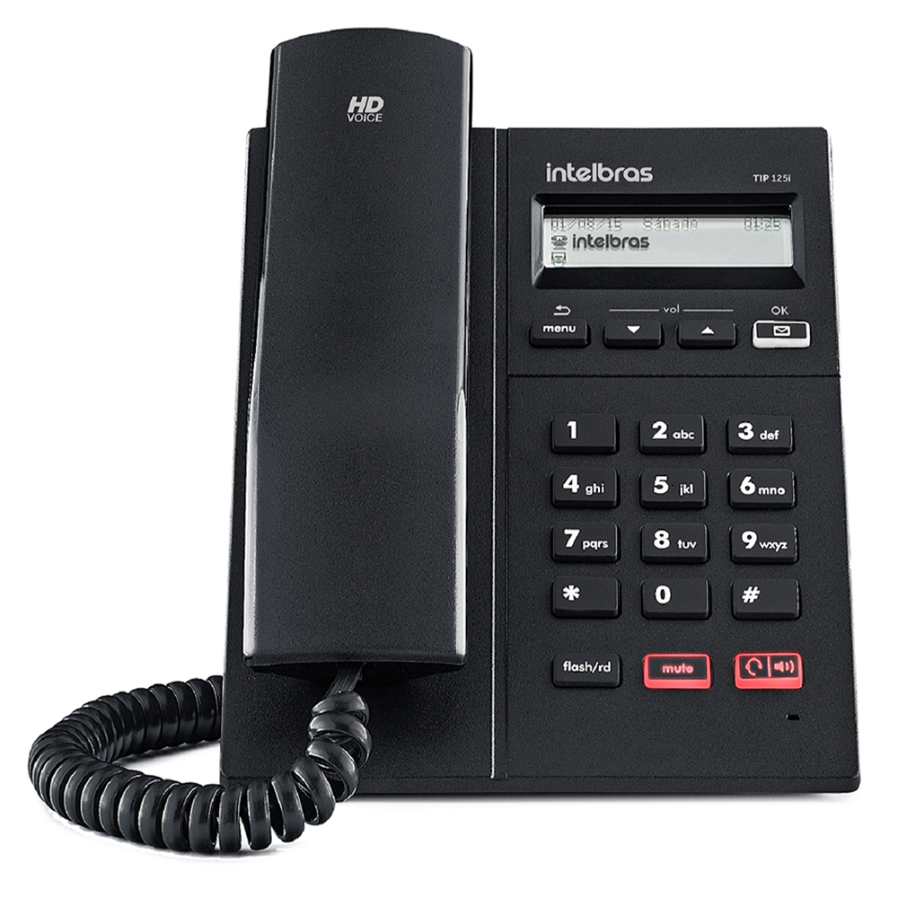 Telefone Intelbras IP TIP125i com Fio — foto 4