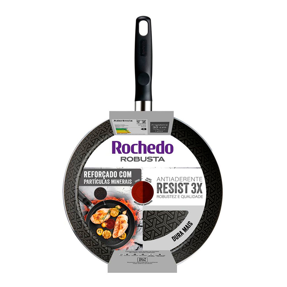 Frigideira Rochedo 3,3L Robusta Antiaderente — foto 6