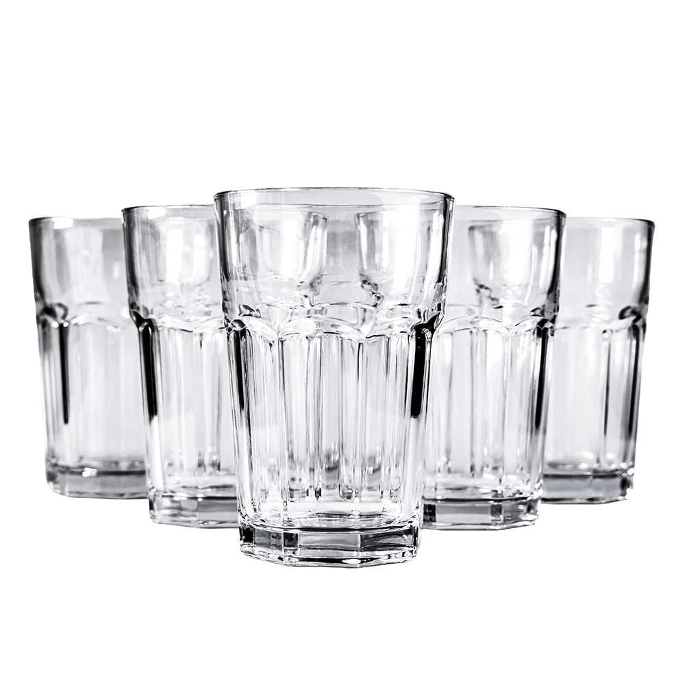 Conjunto de Copos 6 Peças de Vidro Essential Mark Blank
