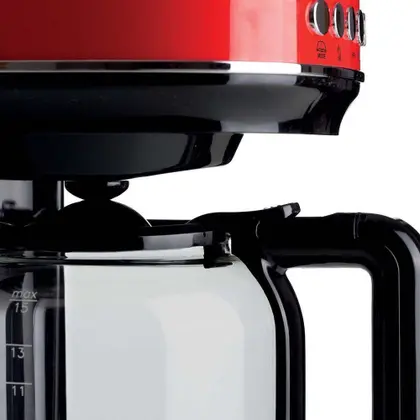 Máquina De Café Programável Moderna Ariete Vermelho — foto 5