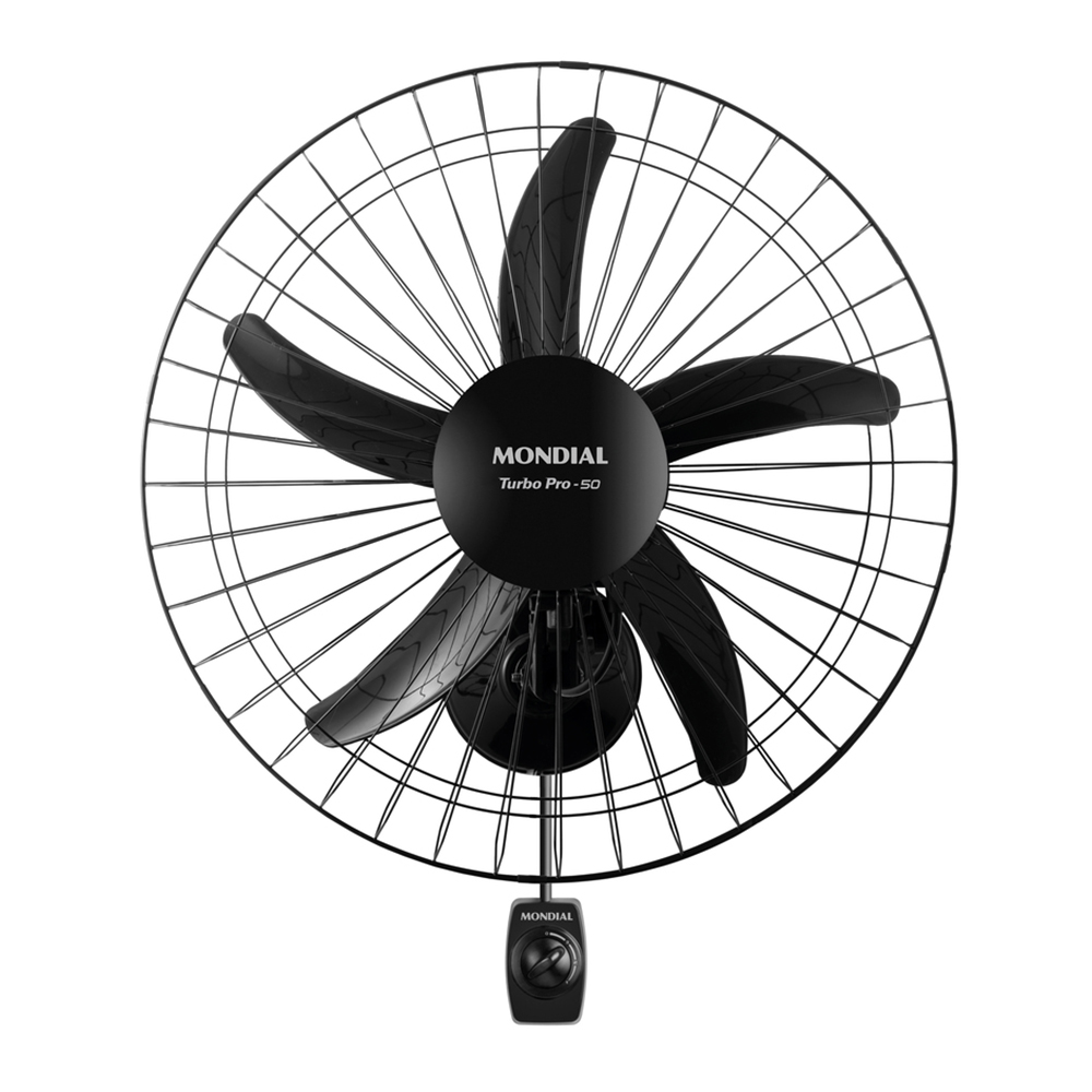 Ventilador de Parede Mondial NVP PRO50 50cm 5 Pás 3 Velocidades 150W