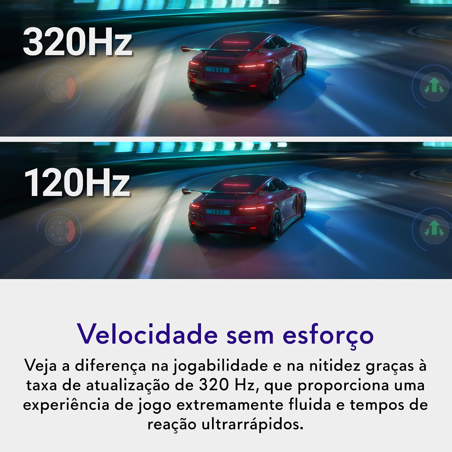 Monitor Gamer 320Hz com Tempo de Resposta 0,5ms — foto 4