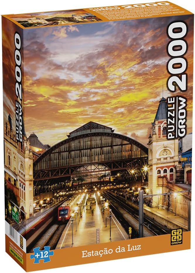 Quebra-cabeça Grow Estação da Luz 2000 peças